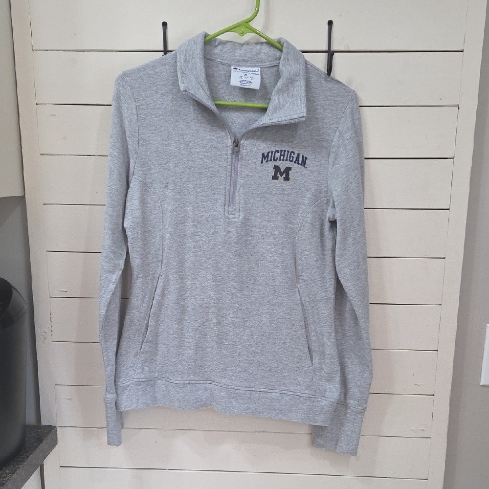 Champion Gray Athletic Pullover